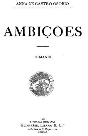 [Gutenberg 63488] • Ambições · Romance